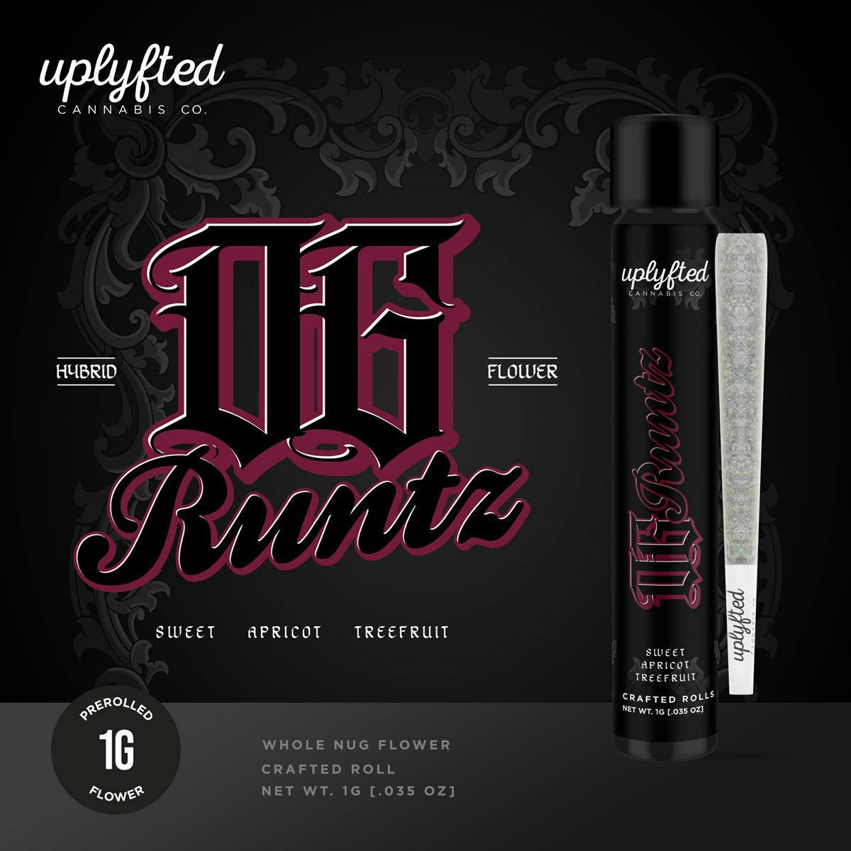 UPLYFTED | OG RUNTZ | HYBRID | PRE-ROLL | 1G | REC - Main view