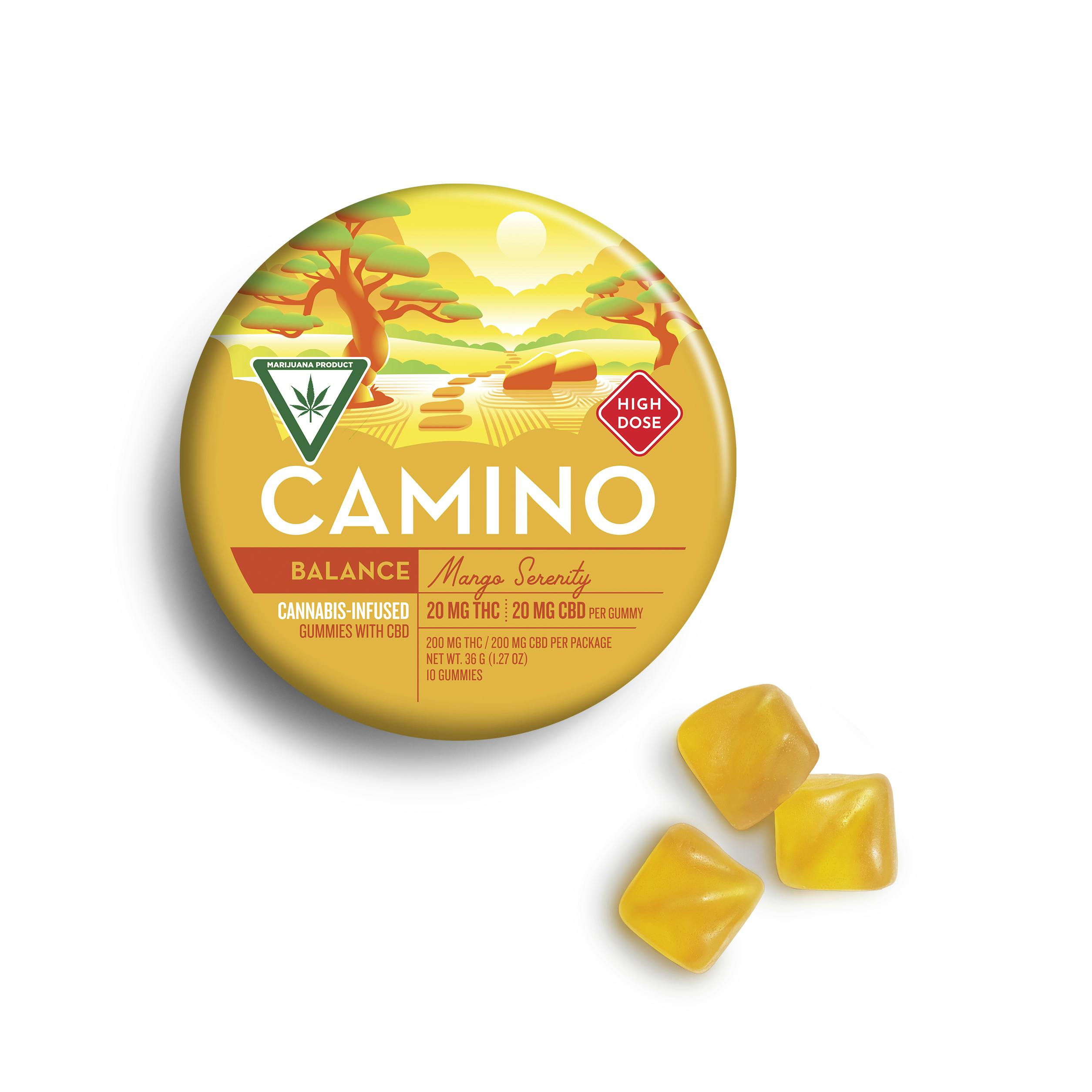 CAMINO | MANGO | HYBIRD | GUMMIES | 200MG:200MG | REC - Main view