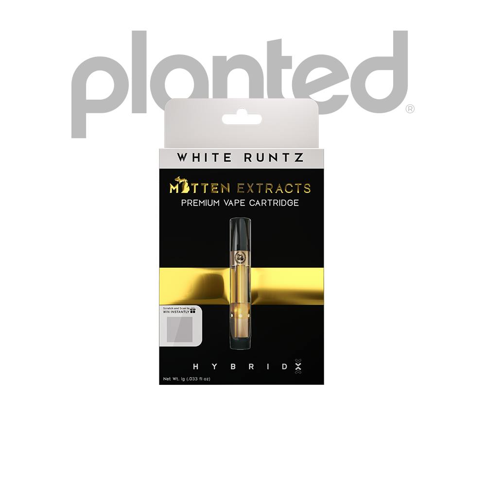MITTEN EXTRACTS | WHITE RUNTZ | HYBRID | 510 CARTRIDGE | - Main view