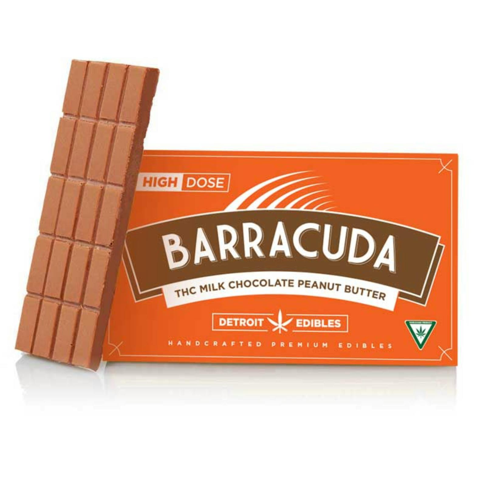 DETROIT EDIBLE CO. | BARRACUDA PEANUT BUTTER BAR | 200MG | REC - Main view