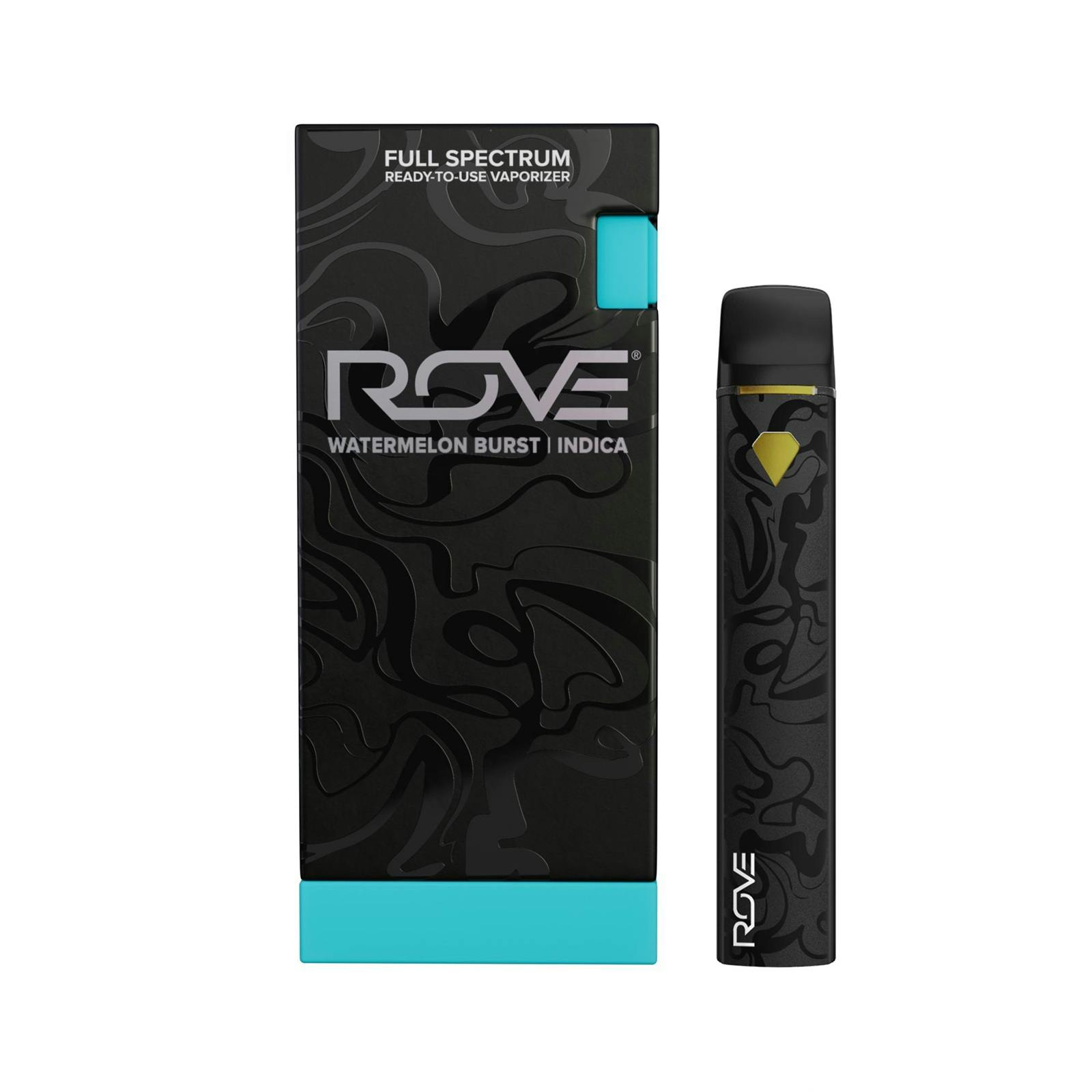 ROVE | WATERMELON BURST | INDICA | MELTED DIAMONDS | DISPOSABLE VAPE | 1G | REC - Main view