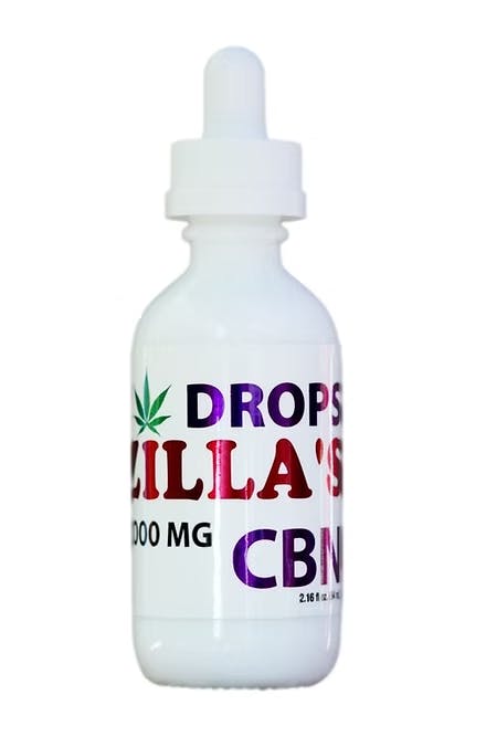 ZILLA'S | PURE CBN | TINCTURE | 1000MG - Main view