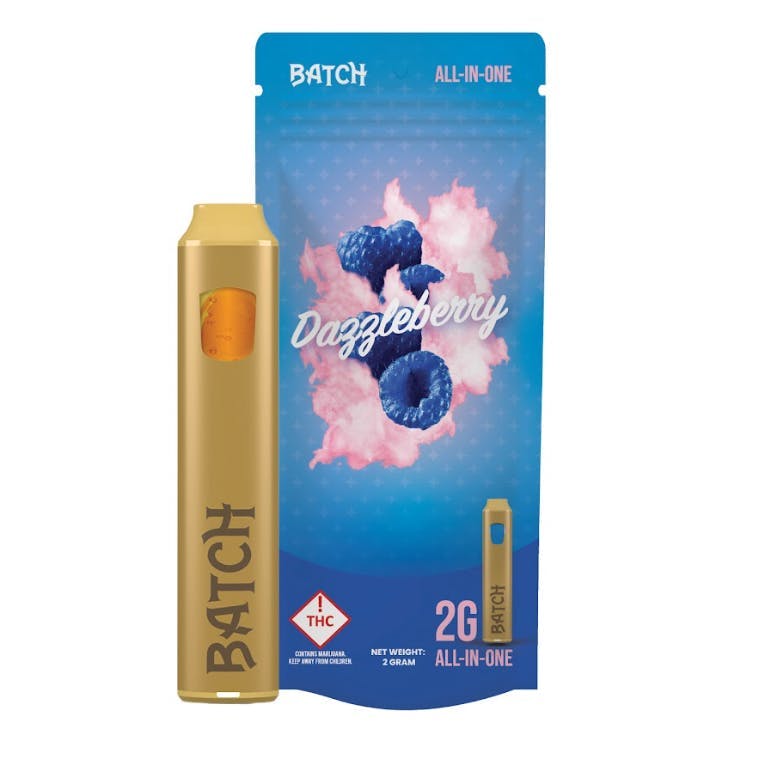 BATCH | DAZZLEBERRY | DISPOSABLE VAPE | 2G | REC - Main view