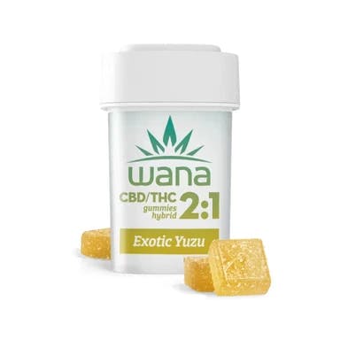 Wana | Exotic Yuzu 2:1 | Gummies | 100MG - Main view