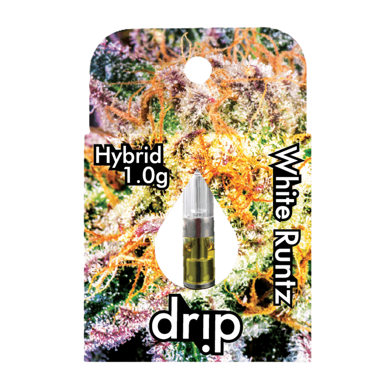 DRIP | WHITE RUNTZ | HYBRID | 510 CARTRIDGE | 1G | REC - Main view