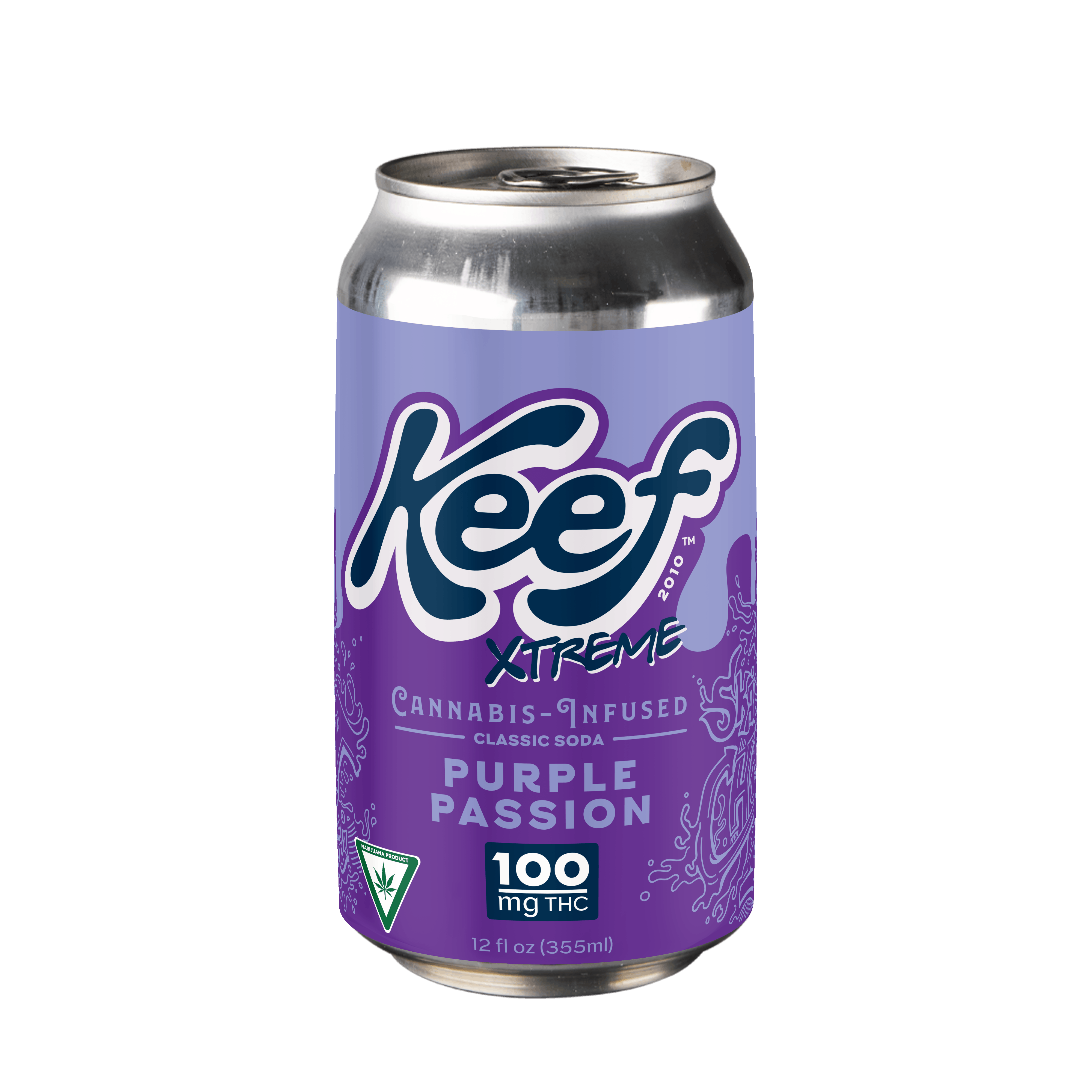 Keef | Xtreme Purple Passion | 100MG Beverage | REC - Main view